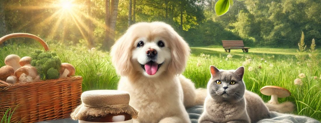 mushroom supplements for senior pets