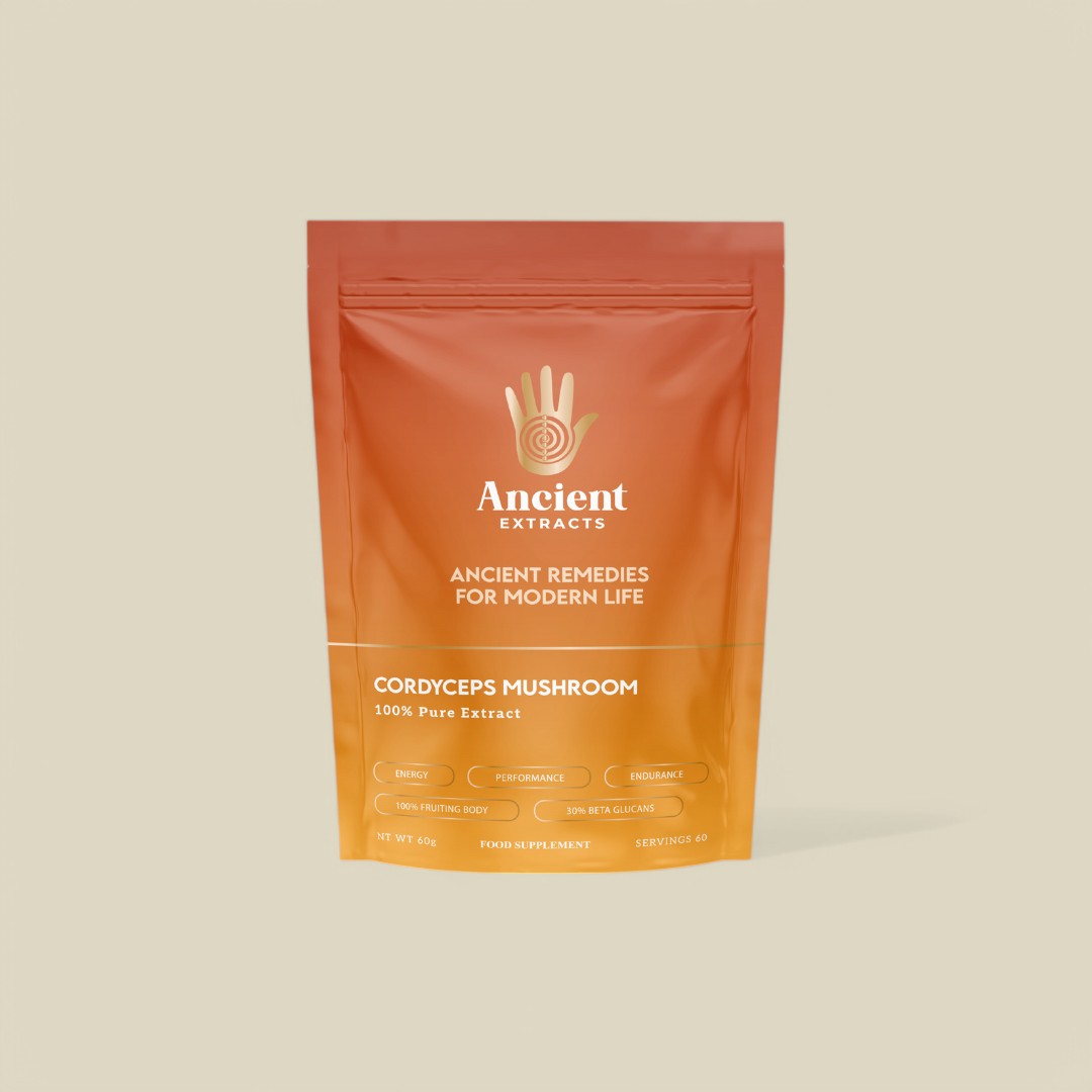 Cordyceps Mushroom Extract Powder - 30% Beta-glucan (60g)