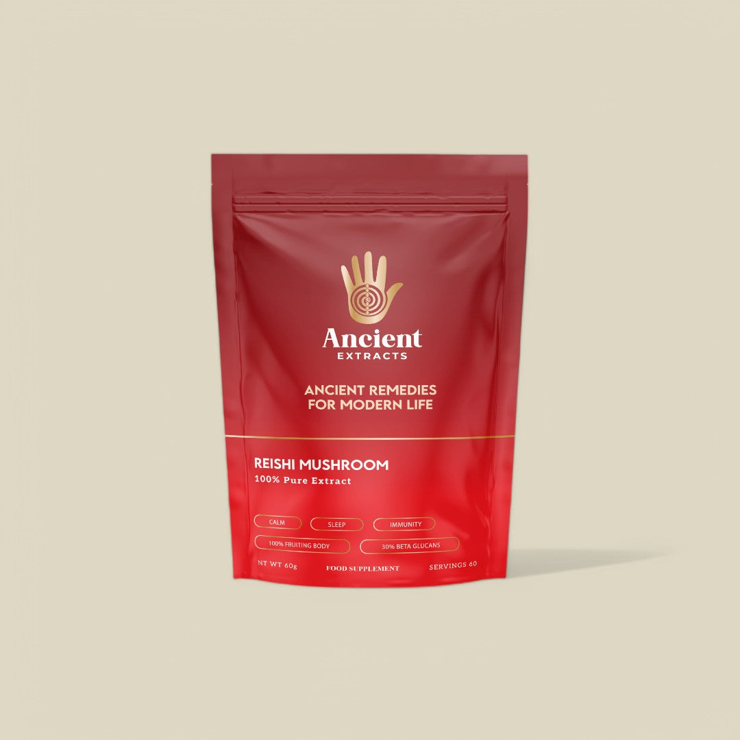 Reishi Mushroom Extract Powder - 30% Beta-glucan (60g)