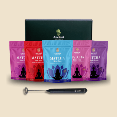 5 Coloured Matcha Collection Box - Ancient Extracts