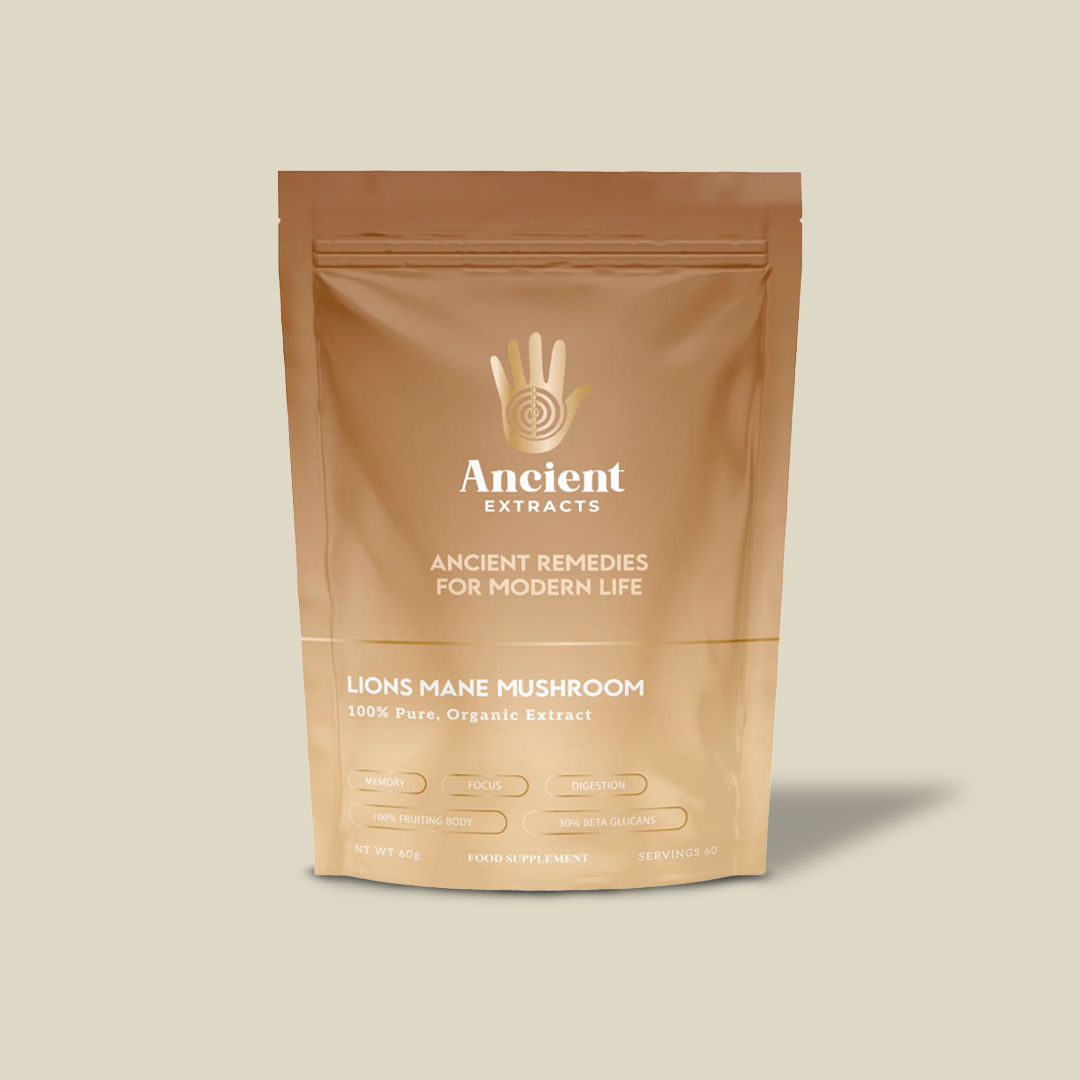 Lion’s Mane Mushroom Extract Powder - 30% Beta-glucan (60g)