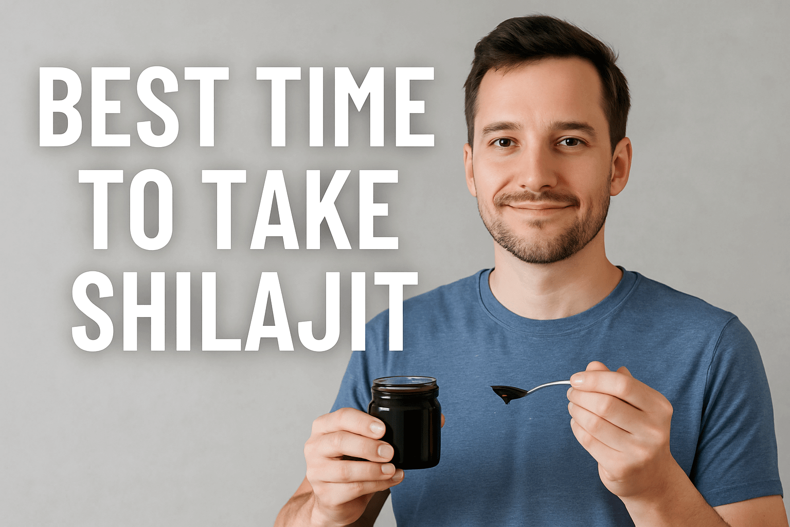 Best time to take shilajit: Morning vs Evening Guide