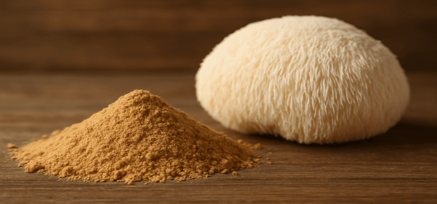 Lion's Mane Mushroom Powder for Brain & Immune Health - Ancient Extracts