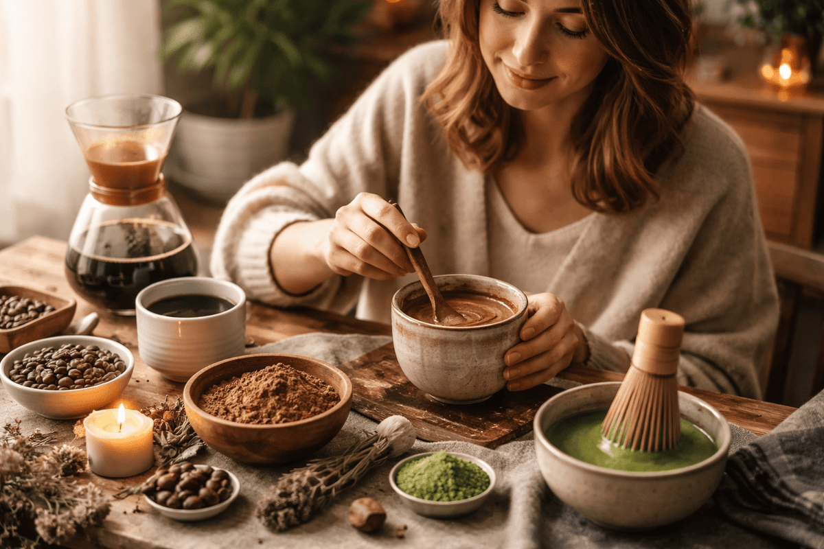 Cacao Ceremonies vs Coffee or Matcha Rituals