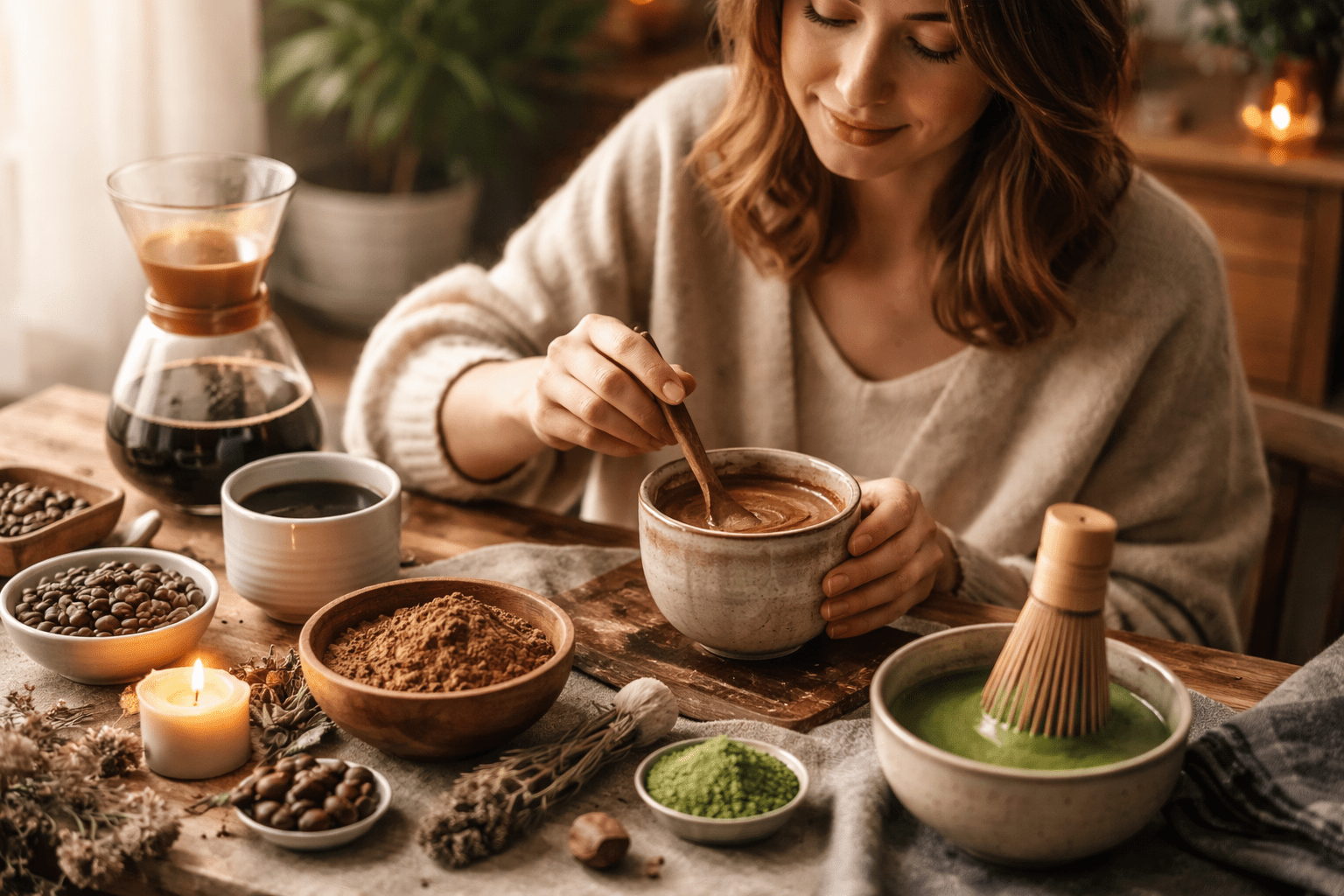 Cacao Ceremonies vs Coffee or Matcha Rituals