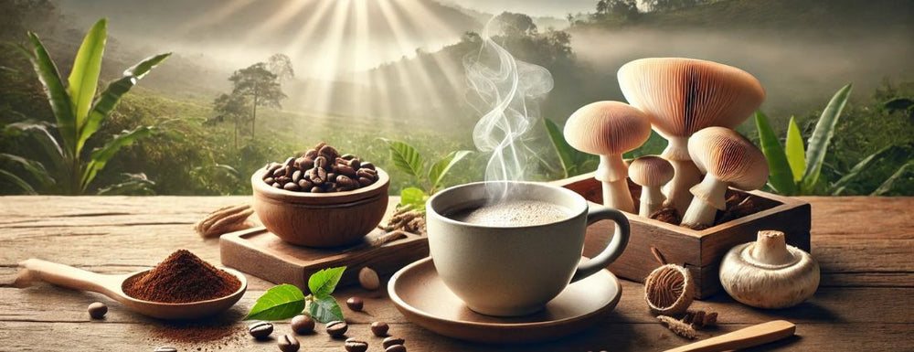 decaf mushroom morning magic coffee to energize your day