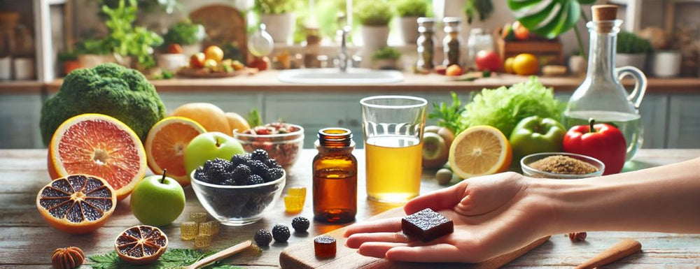 shilajit gummies and other fruits for detoxifying and healthier living