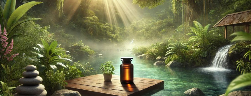 beautiful scenery about fulvic acid for deep cleansing