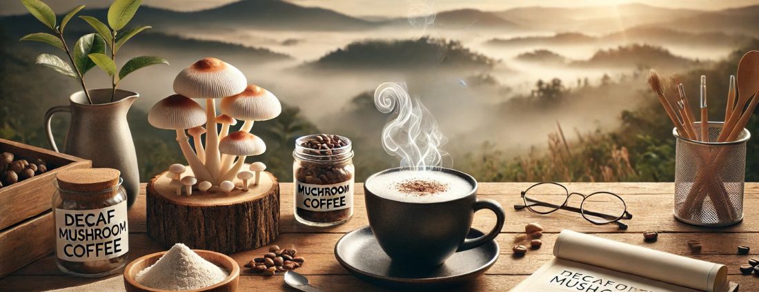 How Decaf Mushroom Coffee Supports Mental Clarity and Focus