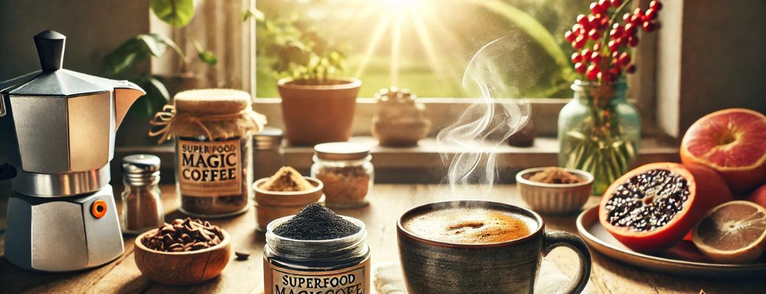 Morning Magic Coffee: Your Superfood-Packed Solution for Balanced Energy and Health