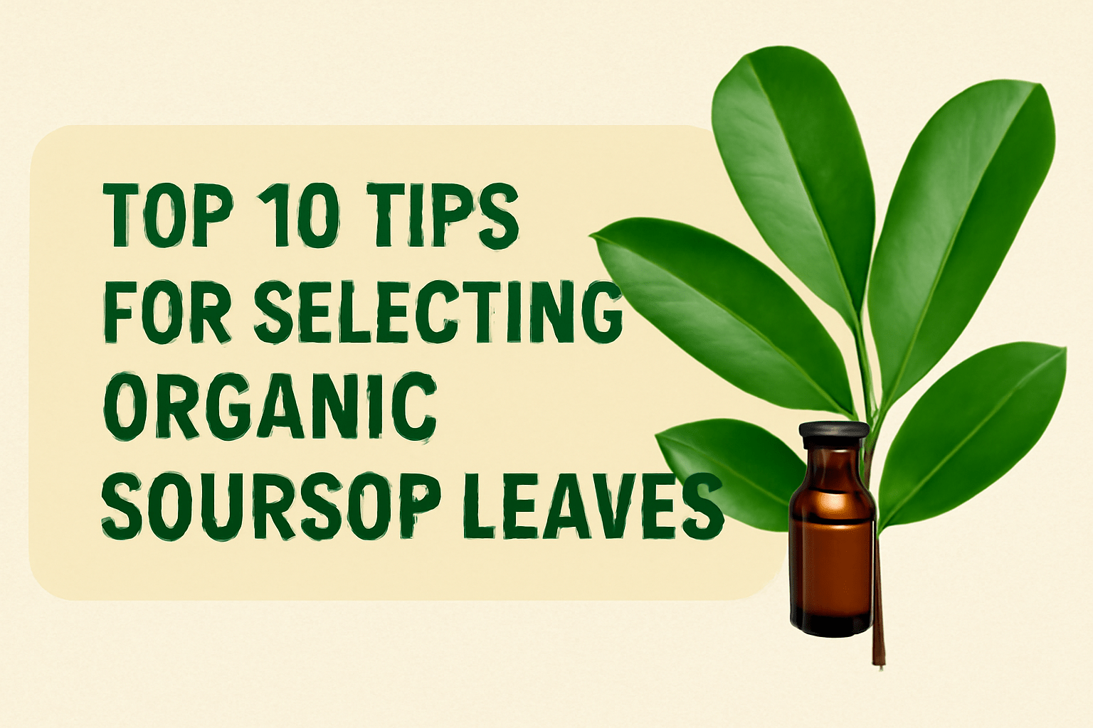The Ultimate Guide to Choosing Premium Leaves Soursop