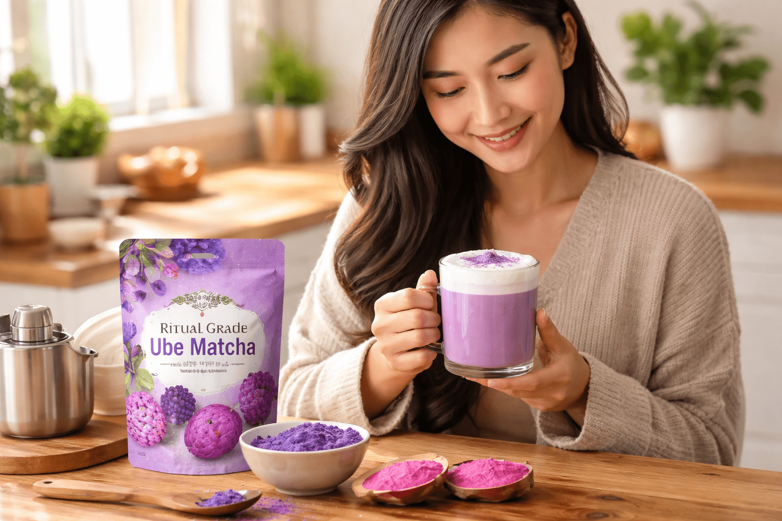Ube Powder Benefits: The Science Behind Ritual Grade Matcha