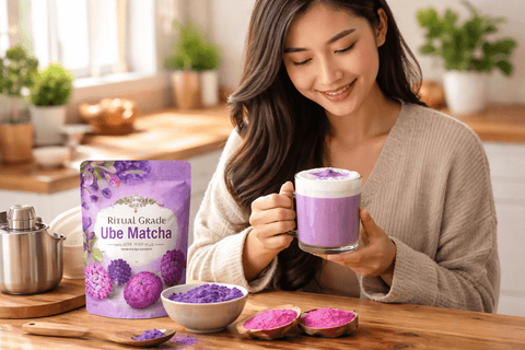 Ube Powder Benefits: The Science Behind Ritual Grade Matcha - Ancient Extracts