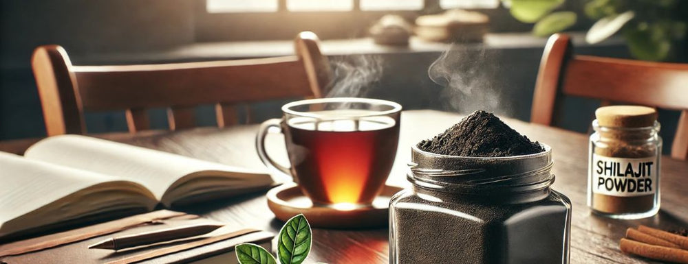 shilajit powder for cognitive function improvement of focus and memory