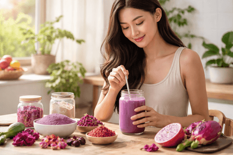 Powder Ube Health Benefits for Gut, Skin, and Energy - Ancient Extracts