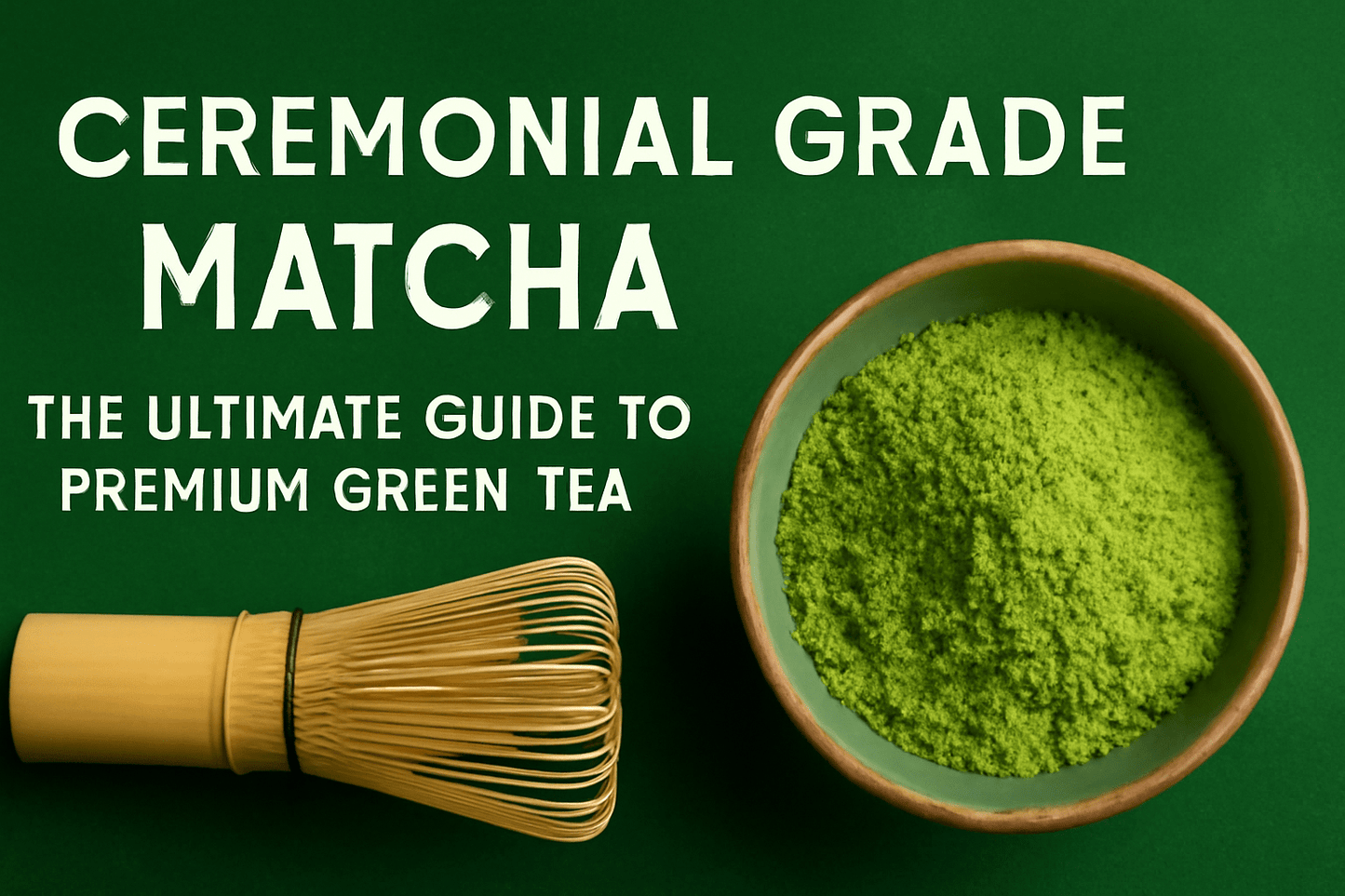Ceremonial Grade Matcha: The Ultimate Guide to Premium Green Tea - Ancient Extracts