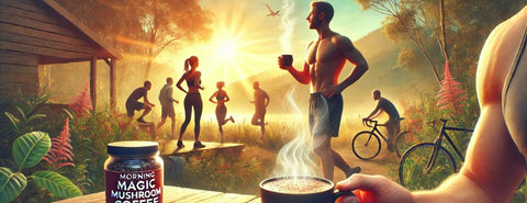 Why Athletes Should Start Their Day with Morning Magic Mushroom Coffee - Ancient Extracts