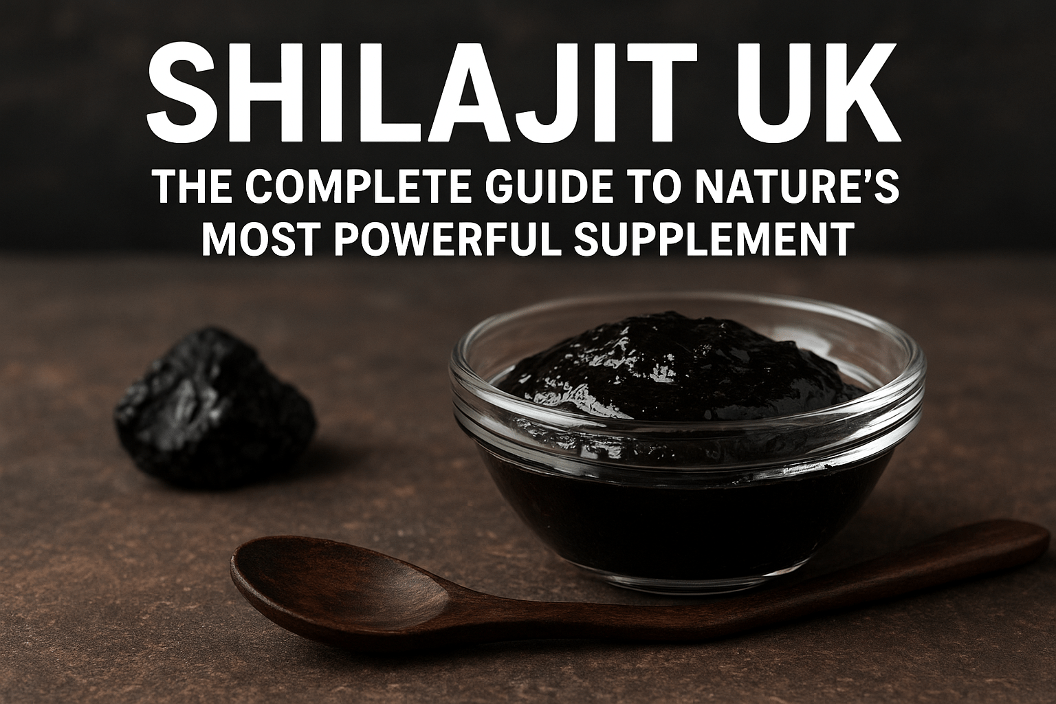 Shilajit UK: The Complete Guide to Nature’s Most Powerful Supplement
