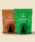 Ceremonial Pair - Matcha & Hojicha - Nutrition support - Ancient Extracts