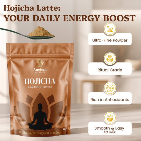 Ritual Grade Hojicha Powder (50g) - Ancient Extracts