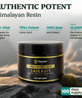 Shilajit Resin - Himalayan Gold Grade (50g) - Nutrition support - Ancient Extracts