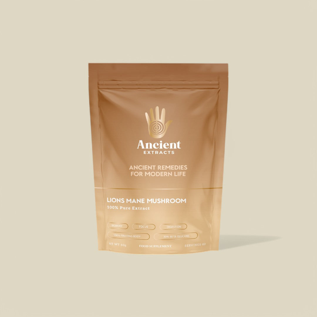 Lion’s Mane Mushroom Extract Powder - 30% Beta-glucan (60g)