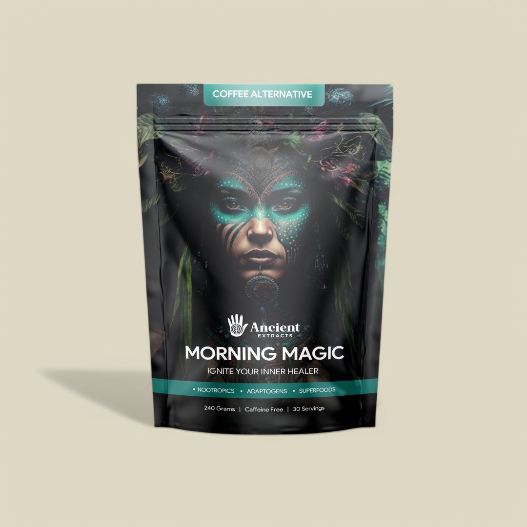 Morning Magic Decaf Mushroom and Root Extract Coffee Alternative (240g)
