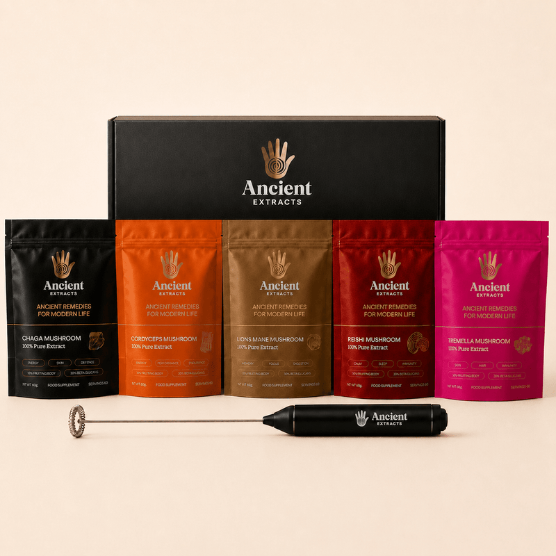 5 Mushroom Extracts Starter Kit (30g)