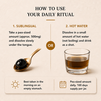 Shilajit Resin - Himalayan Gold Grade (Copy) - Nutrition support - Ancient Extracts