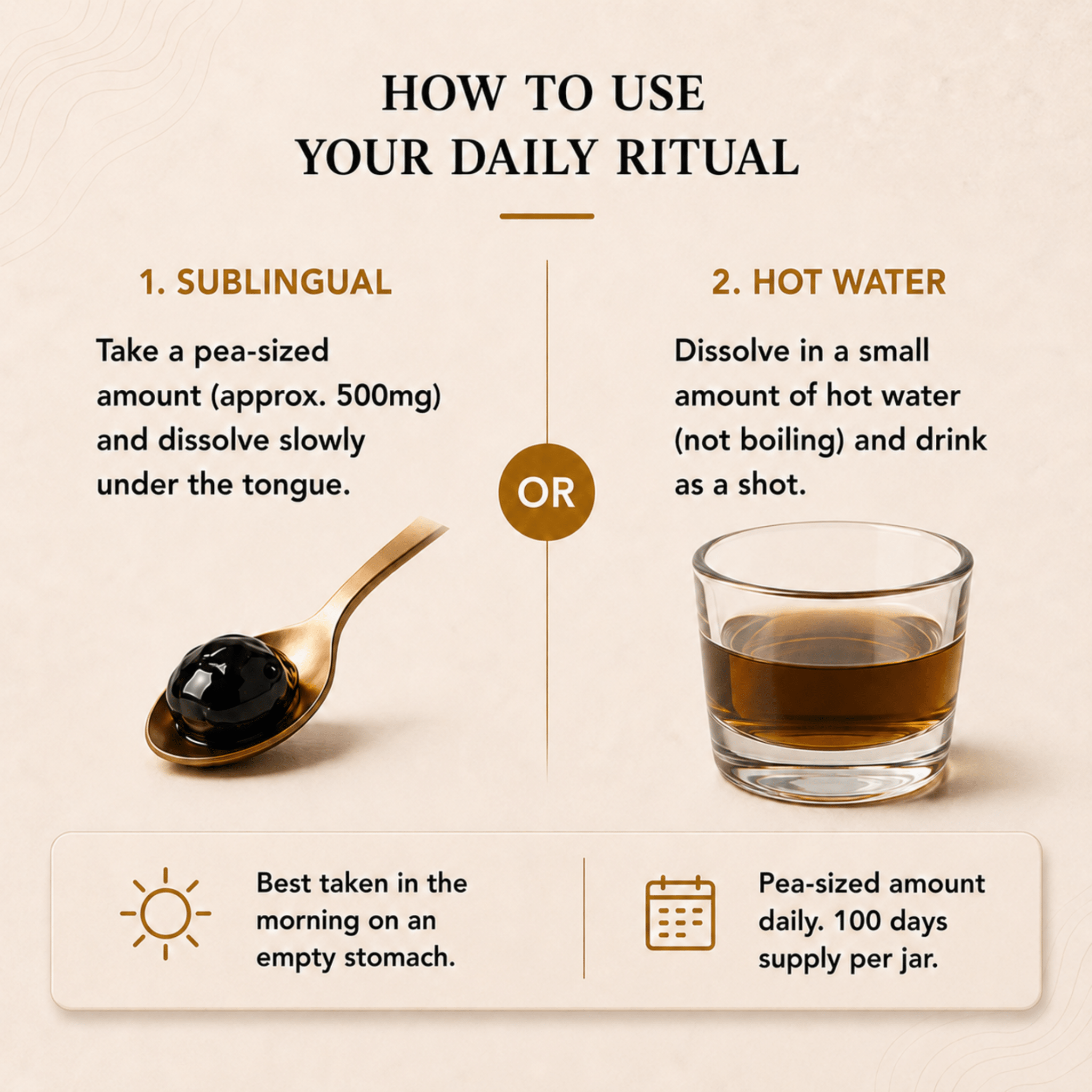 Shilajit Resin - Himalayan Gold Grade (Copy) - Nutrition support - Ancient Extracts