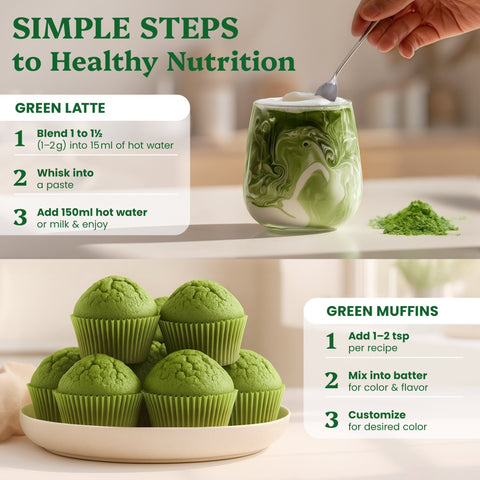 Ceremonial Matcha AAAA+ Grade - 50 Servings - 50g - Nutrition support - Ancient Extracts