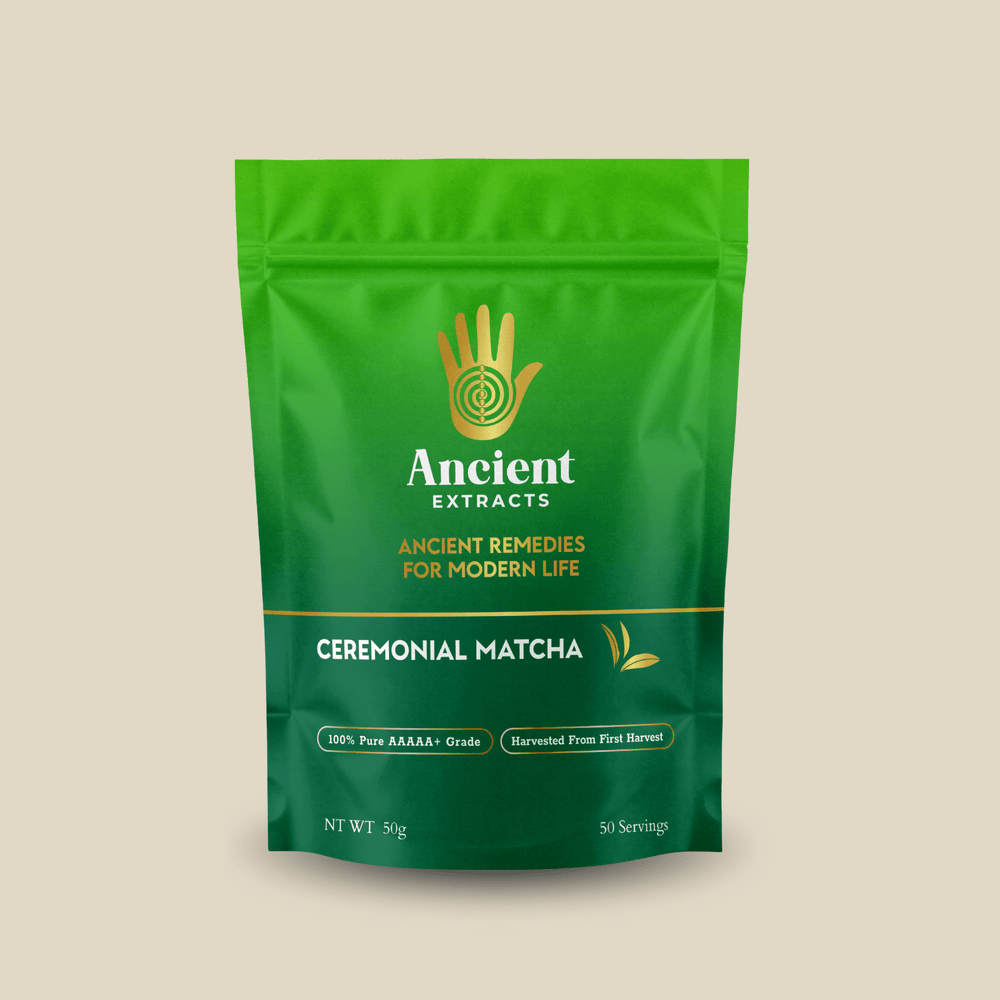 Ceremonial Matcha AAAA+ Grade - 50 Servings - 50g - Nutrition support - Ancient Extracts