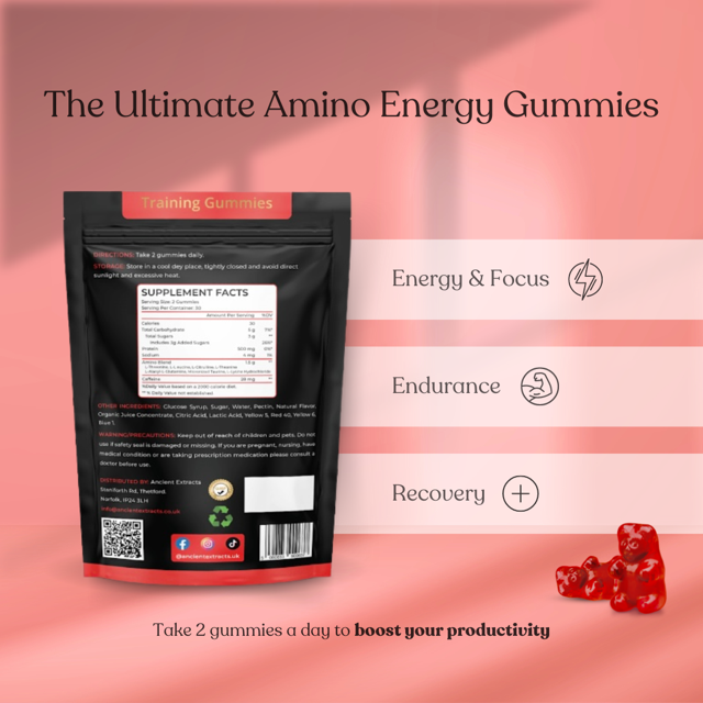 
                  
                    Amino Energy Gummies with Amino Blend
                  
                
