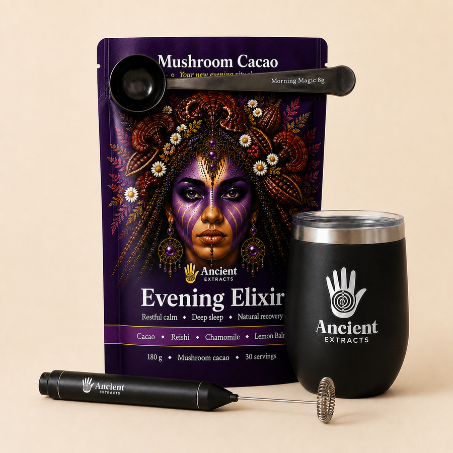 Evening Elixir Mushroom Cacao - Starter Kit