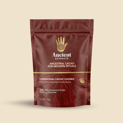 Ceremonial Grade Ghanaian Cacao Chunks - Nutrition support - Ancient Extracts