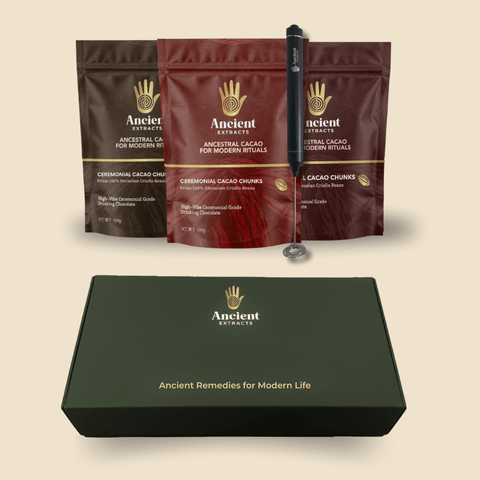 Ceremonial Grade Cacao Collection Box - Nutrition support - Ancient Extracts