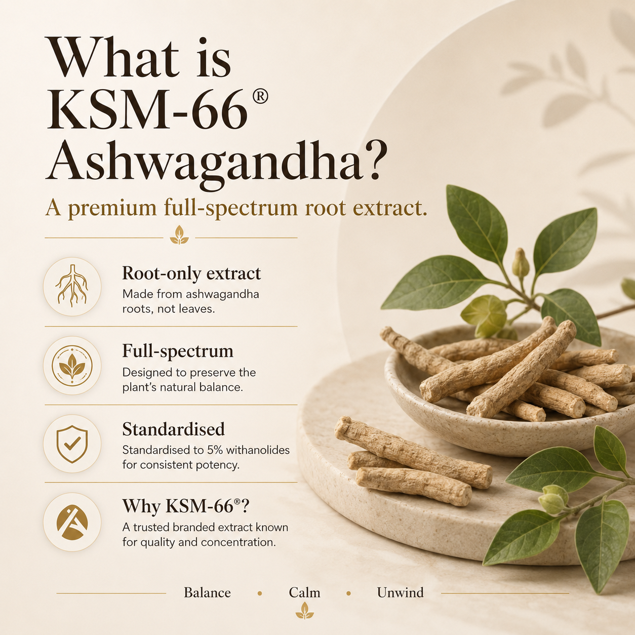 Ashwagandha Capsules with KSM-66®