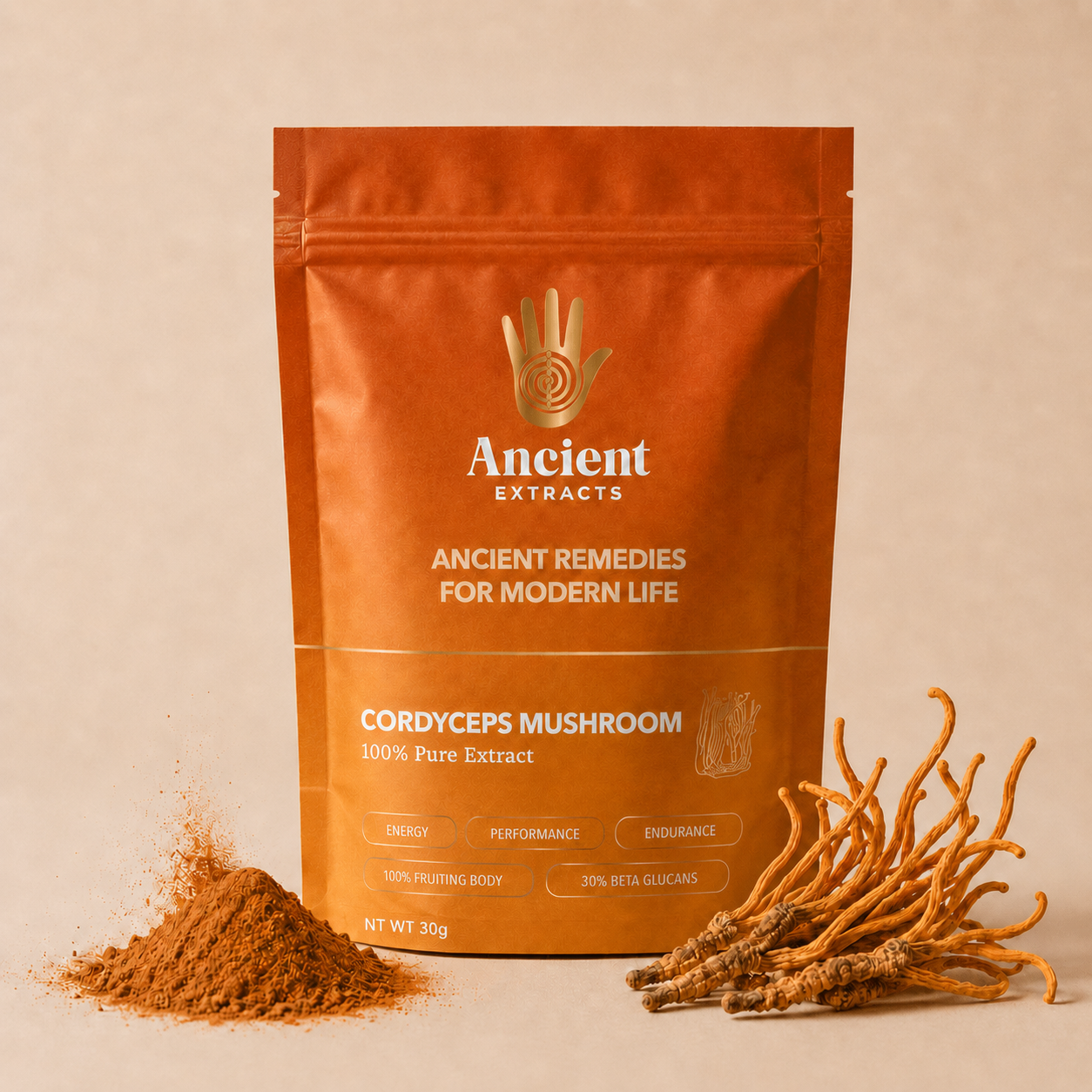Cordyceps Mushroom Extract (30g)