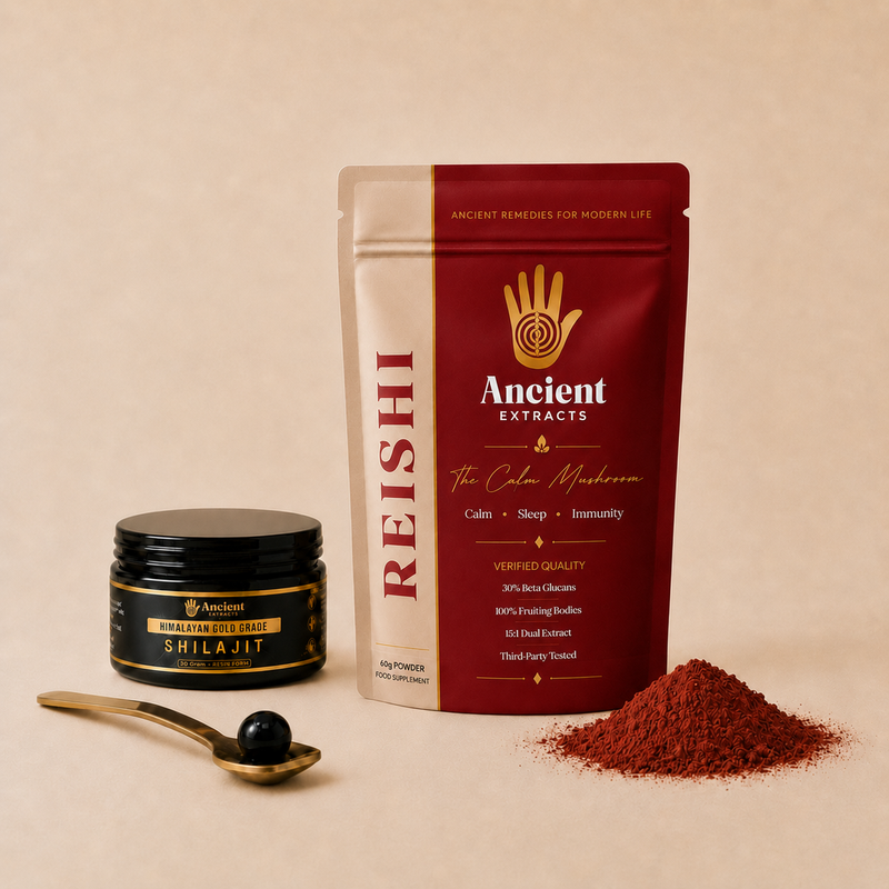 Detox Pair - Shilajit Resin & Reishi Mushroom Extract