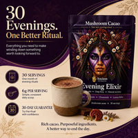 Evening Elixir Mushroom Cacao - Starter Kit