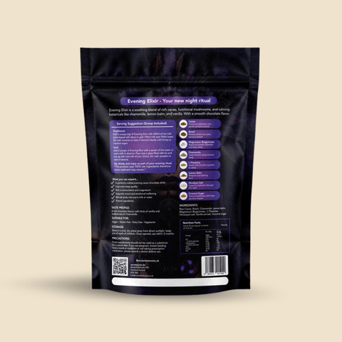Evening Elixir Mushroom Cacao - Mushroom Extract - Ancient Extracts