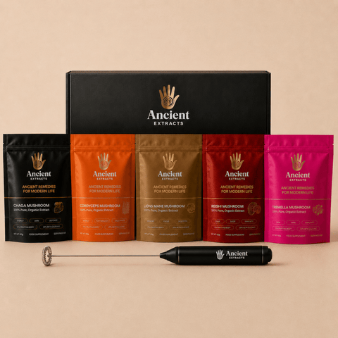 5 Mushroom Extracts Collection Box - Ancient Extracts