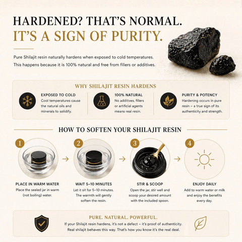 Shilajit Resin - Himalayan Gold Grade - Nutrition support - Ancient Extracts
