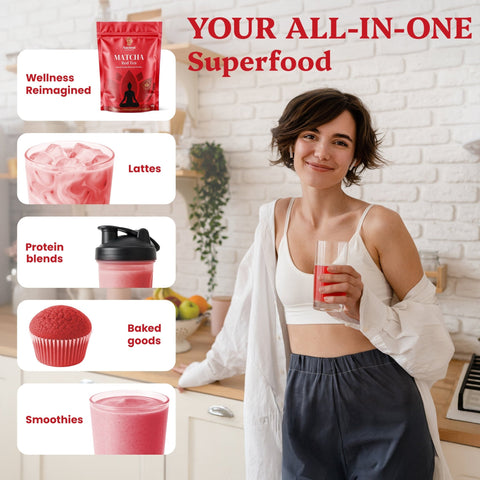 Red Ritual Grade Matcha Powder - Ancient Extracts