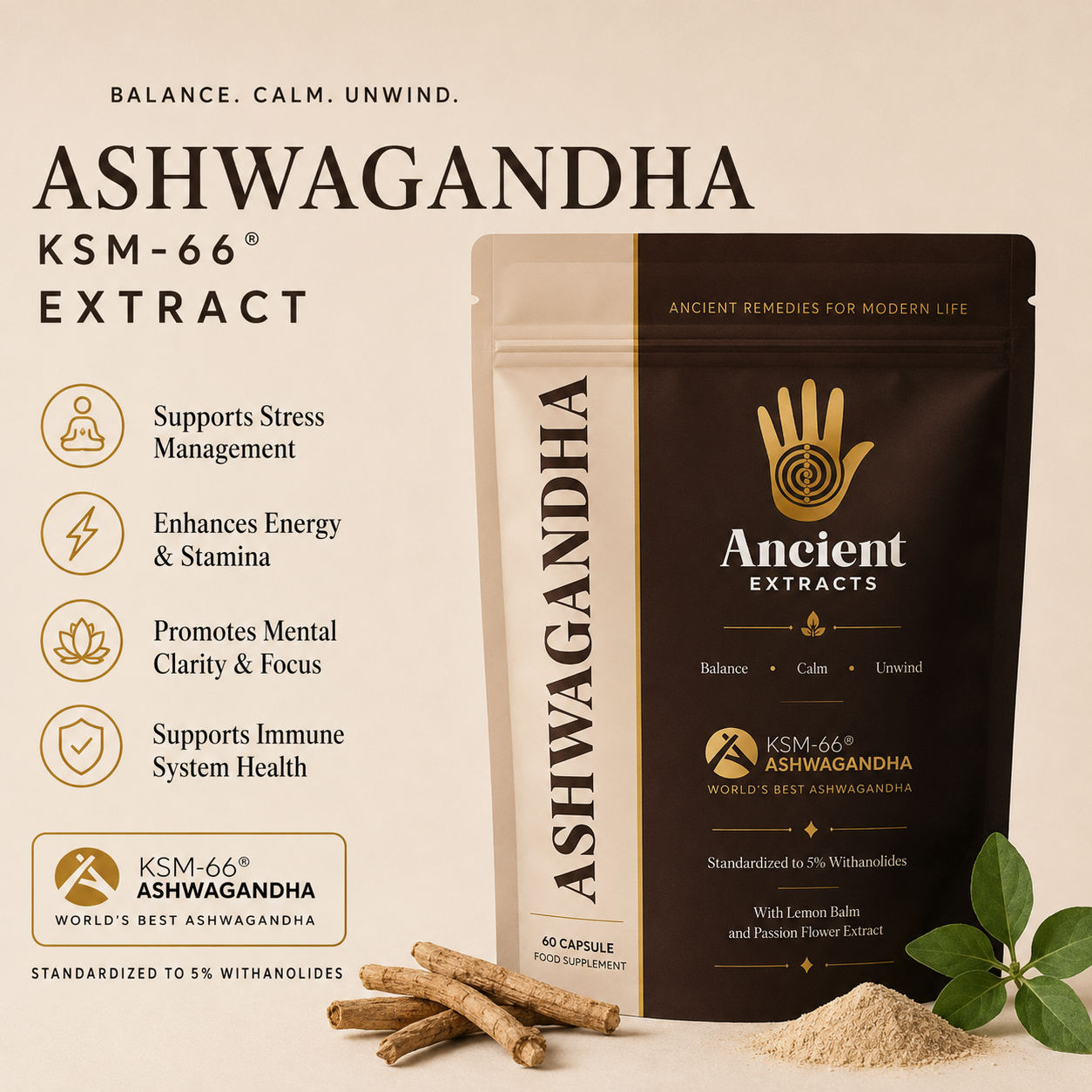 Ashwaghanda KSM66 Capsules