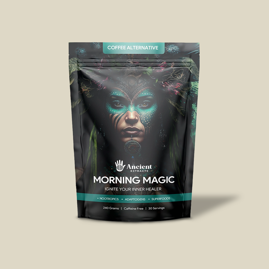 Morning Magic Decaf Mushroom and Root Extract Coffee Alternative (240g)