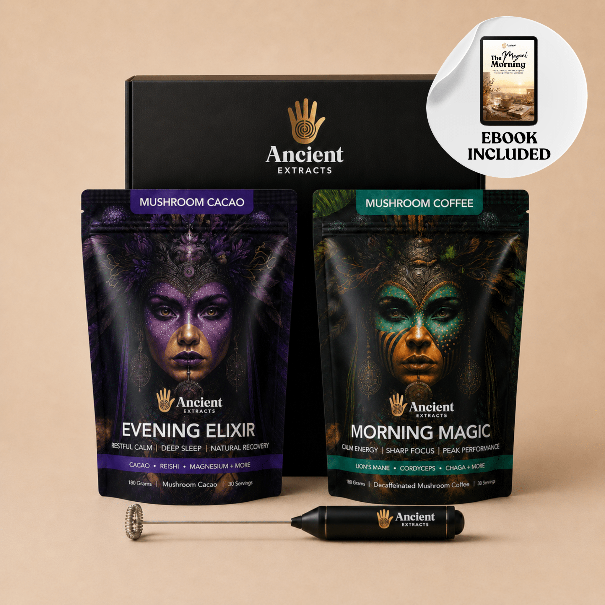 Am & Pm Ritual - Morning Magic & Evening Elixir - Ancient Extracts