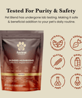 Mushroom Blend - Veterinarian formulated pet supplement for Dogs and Cats - Mushroom Extract - Ancient Extracts