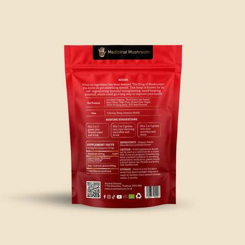 Reishi Mushroom Extract Powder - Mushroom Extract - Ancient Extracts