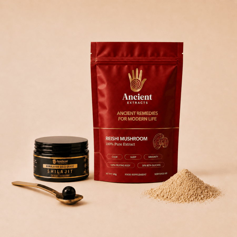 Detox Pair - Shilajit Resin & Reishi Mushroom Extract